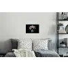 Bloemen - Roze - Tulpen - Vaas Muursticker klein -slaapkamer