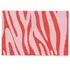 Zebraprint - Roze - Rood - Dierenprint Deurmat klein -zkaufland3d
