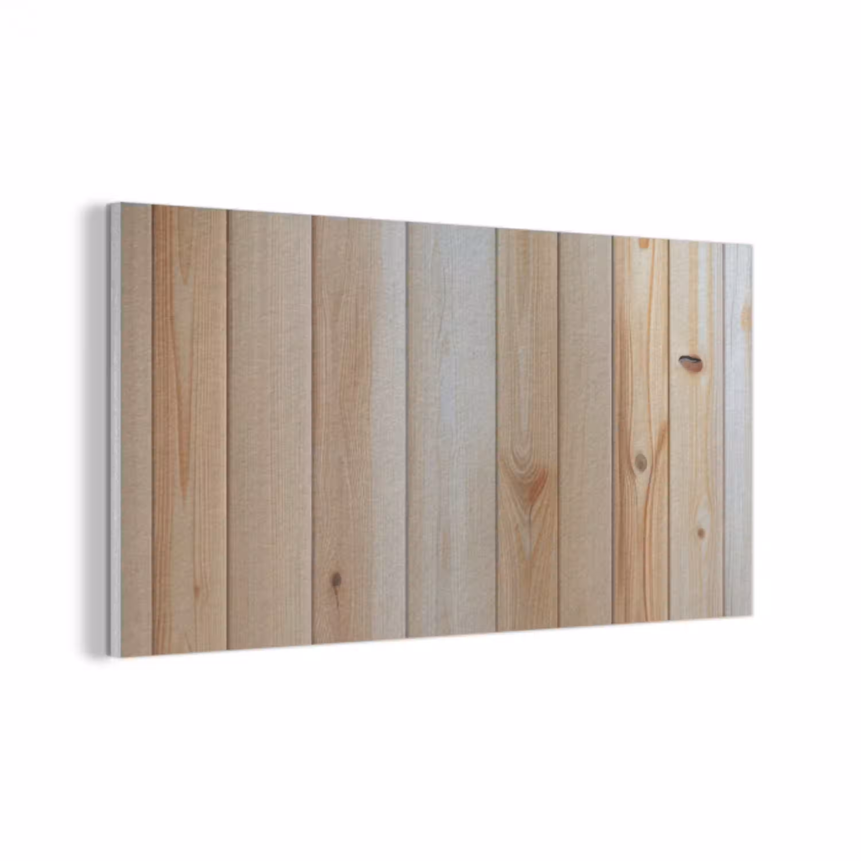 Hout - Planken - Licht PET vilt middel -3d