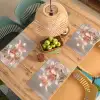 Lelies - Meeldraden - Roze - Wazig Placemat vinyl groot -zzsfeer5_Kitchenyeah-website