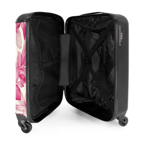 25 NBS - Handbagage koffer - Unisex middel -binnenkant