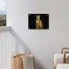 Panter - Realistisch - Bruin tuinposter los doek klein -sfeer8