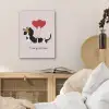 Hond - Teckel - Valentijn - Love PET vilt klein -sfeer3