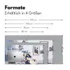 Half human, Half Coffee - Infuus - Koffie Muismat XXL klein -ysfeer5_duits