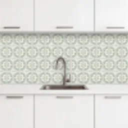 Klassiek - Pastel - Bloemaccent keuken achterwand 2 middel 871 -3d
