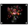 Boeket - Veldbloemen - Vaas tuinposter los doek klein -3d