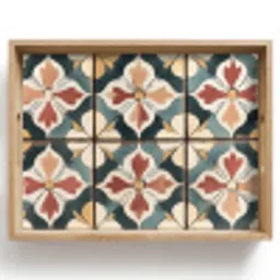 Decoratie - Tegels - Spaans - Vintage Dienblad Rechthoek middel -z3d_shopping
