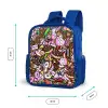 Zoete Snoepwereld Kinderrugzak - Blauw middel -productfoto_formaten