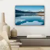 Landschap - Winter - Meer - Bergen - Uitzicht - IJs canvas 2cm klein -sfeer6