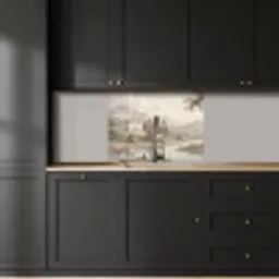Landhuis - Rivier - Vee keuken achterwand 2 middel -sfeer1
