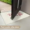 Don't lose your fire - Rood - Wit - Minimalistisch Deurmat klein -USP_NL