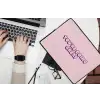 You're doing great - roze - 3D laptophoes neopreen klein -bureau