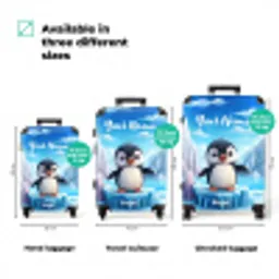 Pietertje pinguïn NBS - Handbagage koffer - Kinderen Unisex middel zzzzzzVergelijking_3EN