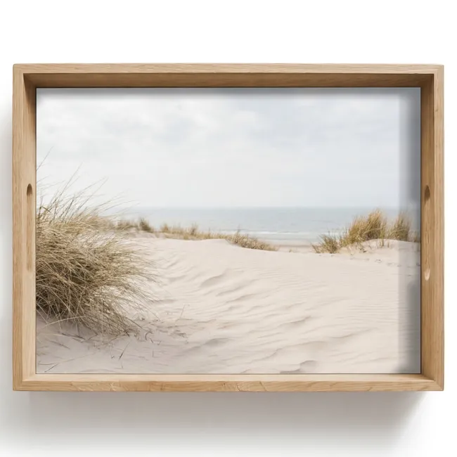 Tray - Clouds - Dune landscape - Sand
