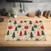 Illustratie - Kerst - Sterren Inductie beschermer vinyl 3mm klein 276 -sfeer5