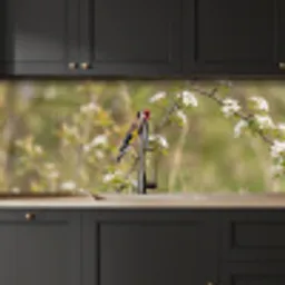 Putter - Bloesem - Lente - Natuur - Kleurrijk keuken achterwand 2 middel -sfeer1