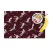 Kraanvogels - Klassiek - Bordeaux Placemat vinyl groot 368 -zzzproduct_Kitchenyeah-website