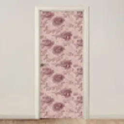 Reliëf - Pioenrozen - Roze deurposter klein 289 -3d_beige