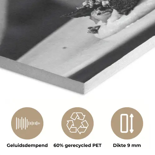 Chef - Garnering - Gerecht PET vilt klein -closeup_NL