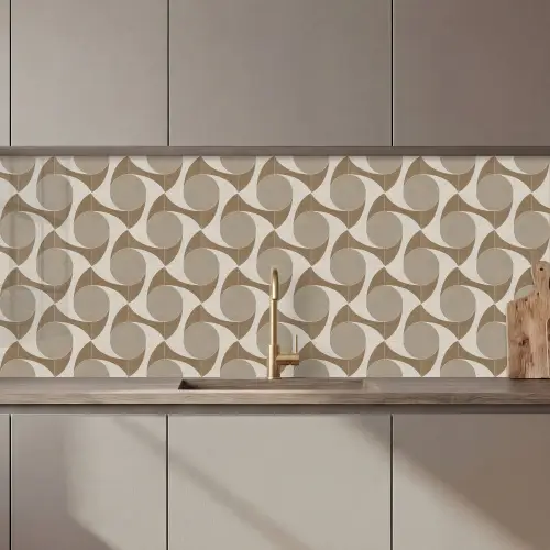 Tijdloos - Evenwicht - Beige - Taupe keuken achterwand 2 middel 871 zz_3dshopping