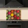 Kruiden - Schaaltjes - Kleurrijk - Textuur keuken achterwand spatscherm klein -sfeer1