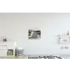Pad - Planken - Duinen - Gras textielposter latten blank klein -kinderkamer