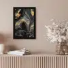 Marmer - Acryl - Goud - Luxe - Abstract fotolijst zwart zonder passe partout klein -sfeer5