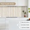 Minimalistisch - Strepen - Beige keuken achterwand 2 middel 871 -sfeer4_DE