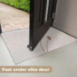 Papaverbollen - Droogbloemen - Minimalistisch - Beige - Rustig Deurmat klein -USP_NL