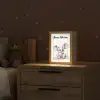 Olifant - Dier - Kinderen Light Box met kabel (Kinderlampje) klein -sfeer1_kind