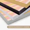 Illustratie - Zon - Pastelkleuren Textielframe zwart klein -USP_kleurenNL