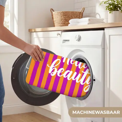 Modern - Hello - Oranje WCmat klein -USP_WasbaarNL