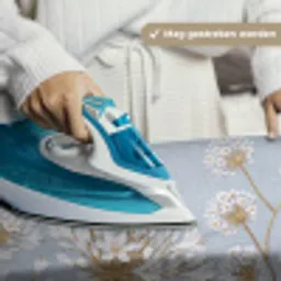 Illustratie - Bloemen - Blauw Wandkleed katoen klein -sfeer9