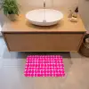 Stippen - Patroon - Roze Badmat klein 997 -sfeer1