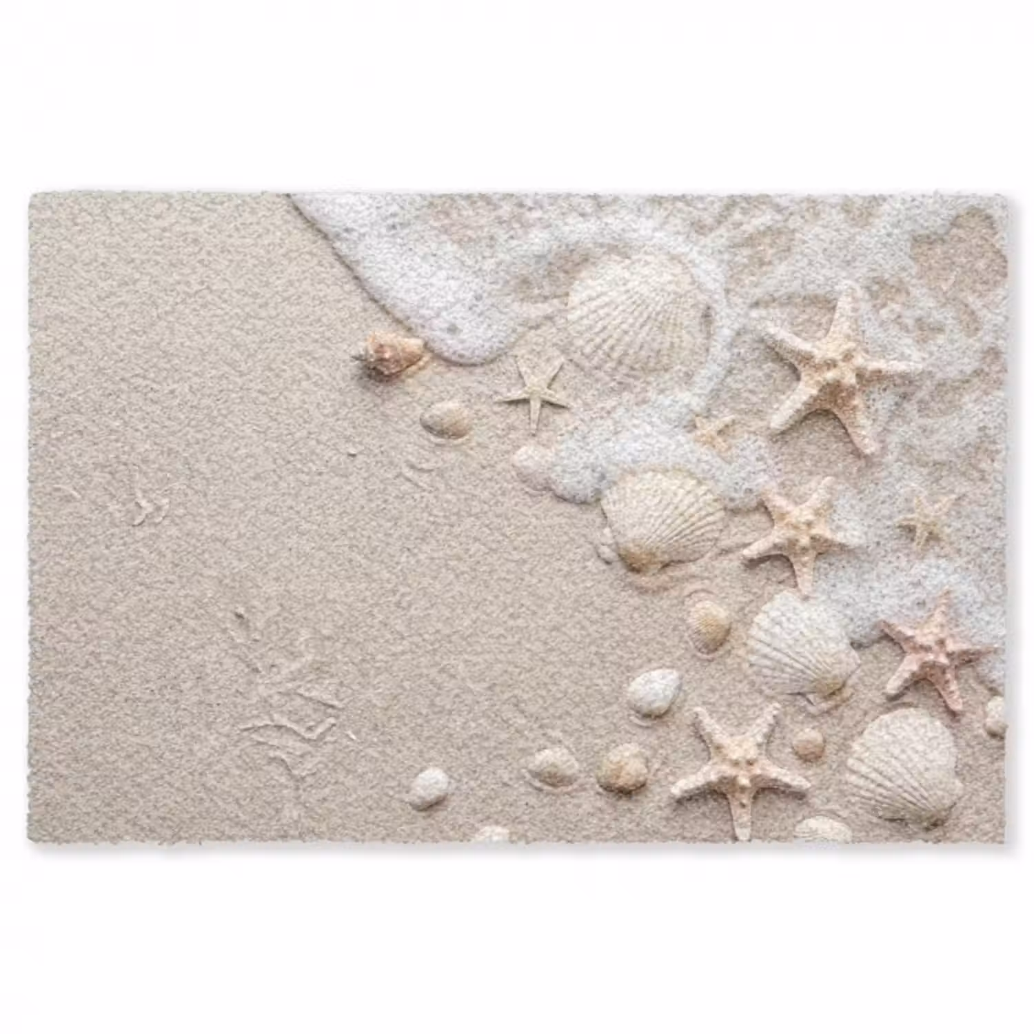 Teppich - Muscheln - Seesterne - Strand