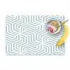 Patroon - Lijn - Design - Groen Placemat vinyl groot 368 -zzzproduct_Kitchenyeah-website