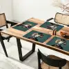 Geit - Hoorns - Kokskleding Placemat vinyl groot -zzsfeer4_Kitchenyeah-website