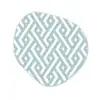 Patronen - Abstract - Geometrie Wandcirkel Organisch Forex 3mm klein 629 -3d