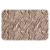 Zebra - Patroon - Zwart - Wit WCmat klein 1009 -3d