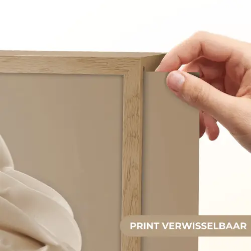 IJs - Softijs - Romig - Hoorntje - Beige Light Box met batterij (Wandlamp) middel -USP_websiteprintNL