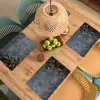 Winter - Hulst - Kerst - Beton Placemat vinyl groot -zzsfeer5_Kitchenyeah-website