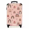 Rosy rainbows Koffer - NBS - Handbagage middel -productfoto_recht