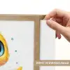 Eendje - Badeend - Geel Light Box met batterij (Wandlamp kind) middel -USP_websiteprintNL