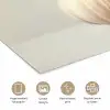 Knoflook - Natuurlijk - Beige poster papier klein -closeup_NL