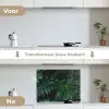 Bladeren - Tropisch - Monstera - Jungle keuken achterwand spatscherm middel -voor_na_NL