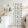 Grafisch - Modern - Zwart deurposter klein 289 -sfeer5