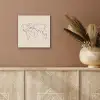 Wereldkaart - Simpel - Vliegtuig aluminium wit klein -sfeer4