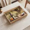 Picknick - Wijn - Kaasplankje Dienblad Rechthoek middel -sfeer1