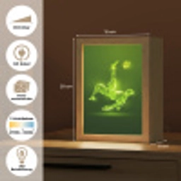 Voetbal - Groen - Omhaal Light Box met kabel (Kinderlampje) klein -USP_websiteoverzichtDE