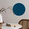 Indigo - Palet - Kleuren Wandcirkel behangsticker klein 186 -sfeer3